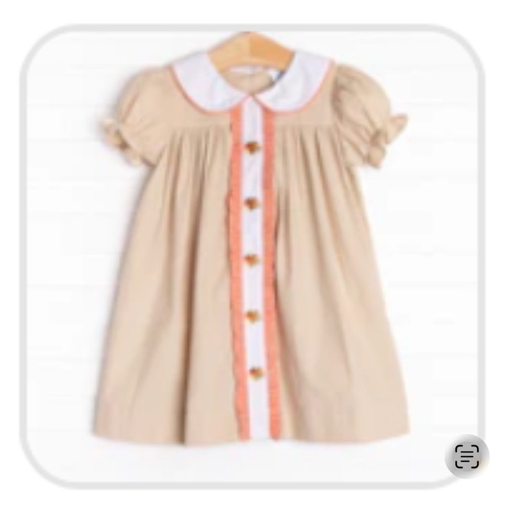 Turkey Trot Embroidered dress